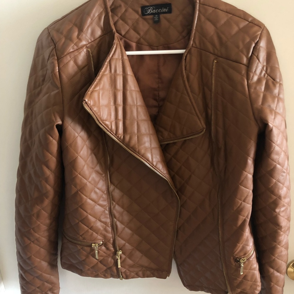 Leather jacket